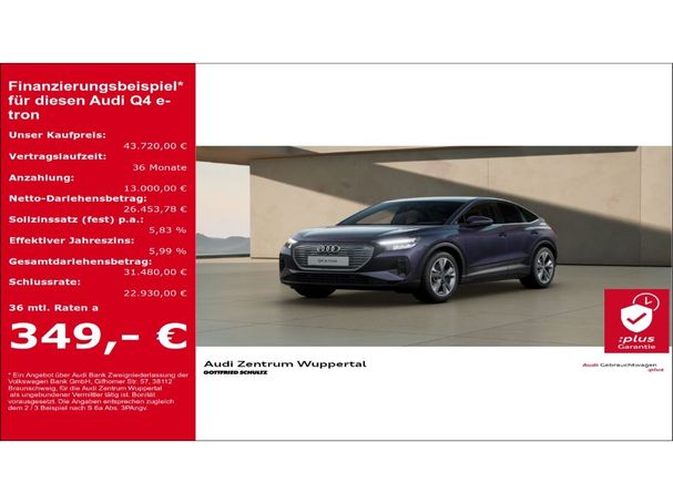 Audi Q4 45 e-tron Sportback 210 kW image number 6