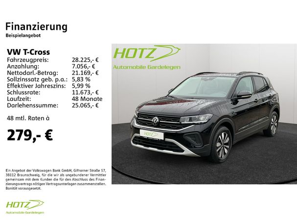 Volkswagen T-Cross 1.0 TSI Life 70 kW image number 5