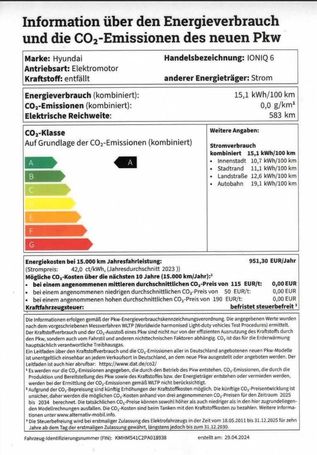 Hyundai Ioniq 6 77 kWh 239 kW image number 5