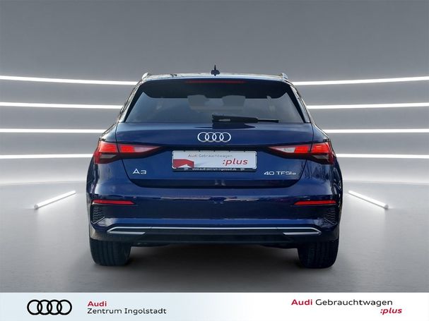 Audi A3 40 TFSIe Sportback Advanced 150 kW image number 10