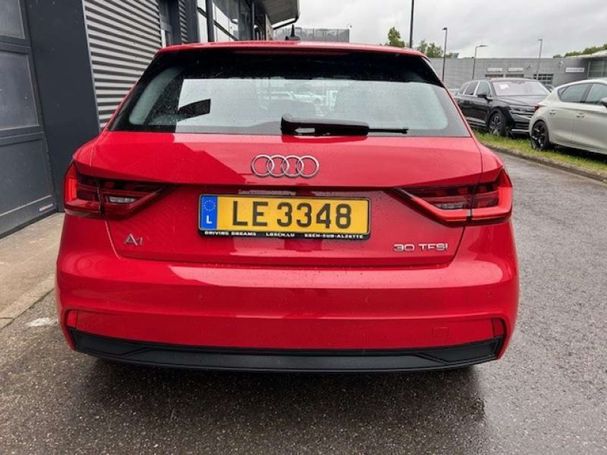 Audi A1 30 TFSI S tronic Sportback 81 kW image number 4