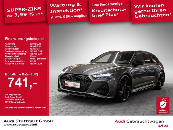 Audi RS6 4.0 TFSI quattro Tiptronic Avant 441 kW image number 3