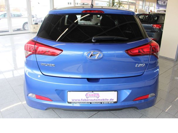 Hyundai i20 Blue 62 kW image number 5