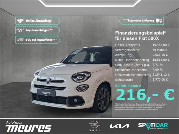 Fiat 500X 4x2 88 kW image number 1