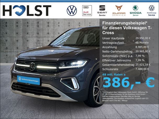 Volkswagen T-Cross 1.0 TSI DSG Style 85 kW image number 1