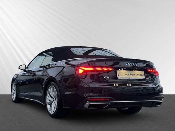 Audi A5 40 TFSI Cabrio Advanced 150 kW image number 3