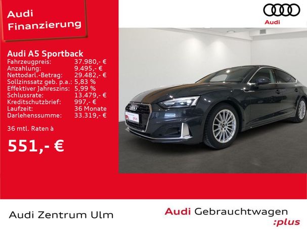 Audi A5 35 TDI S tronic Sportback Advanced 120 kW image number 5