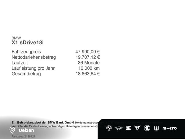 BMW X1 sDrive 100 kW image number 6