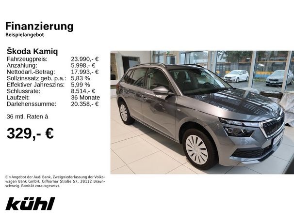 Skoda Kamiq 1.5 TSI 110 kW image number 5