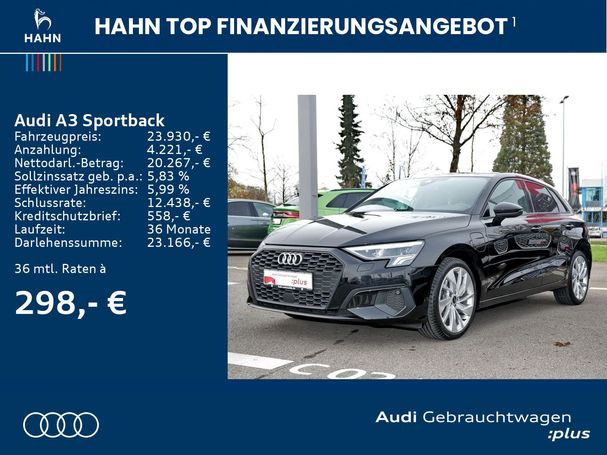 Audi A3 40 TFSIe Sportback 150 kW image number 4