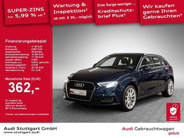 Audi A3 30 TFSI Sportback 85 kW image number 4