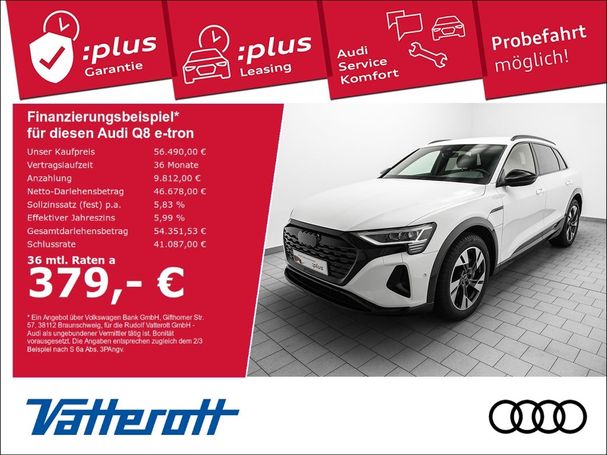 Audi Q8 50 quattro e-tron Advanced 250 kW image number 6