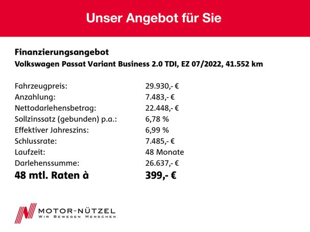 Volkswagen Passat 2.0 TDI DSG 147 kW image number 2