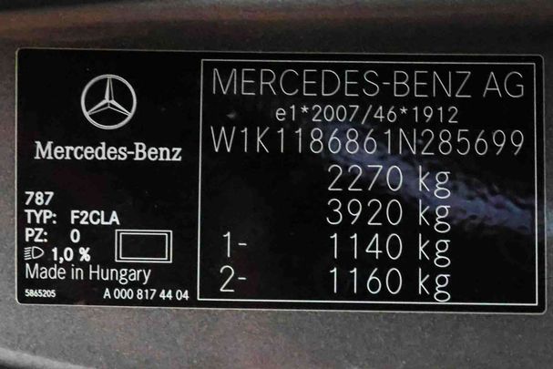 Mercedes-Benz CLA 250 Shooting Brake e Shooting Brake 160 kW image number 6