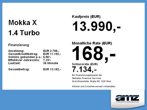 Opel Mokka X 1.4 Turbo Innovation 103 kW image number 5