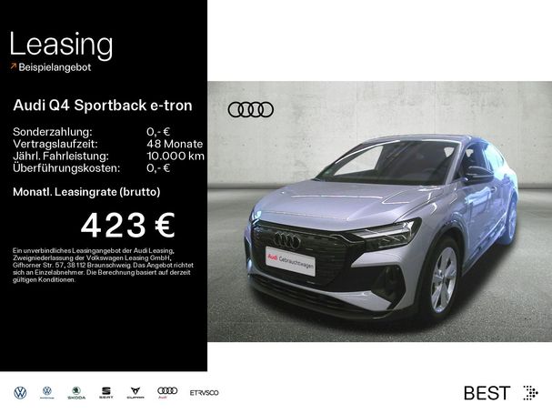 Audi Q4 45 e-tron S-line Sportback 210 kW image number 5