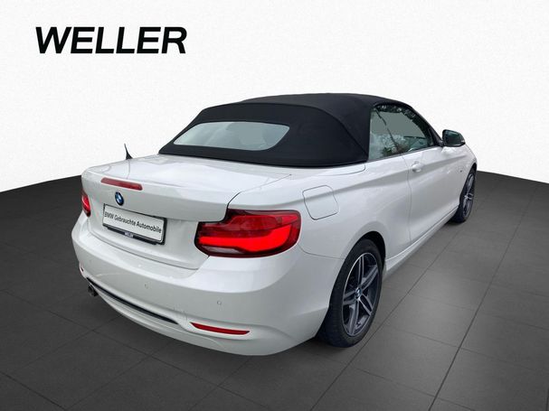 BMW 218d Cabrio Sport Line 110 kW image number 6