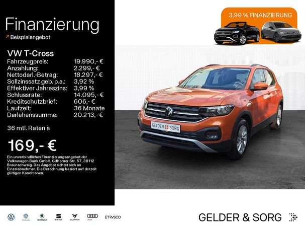 Volkswagen T-Cross 1.0 TSI Life 70 kW image number 3