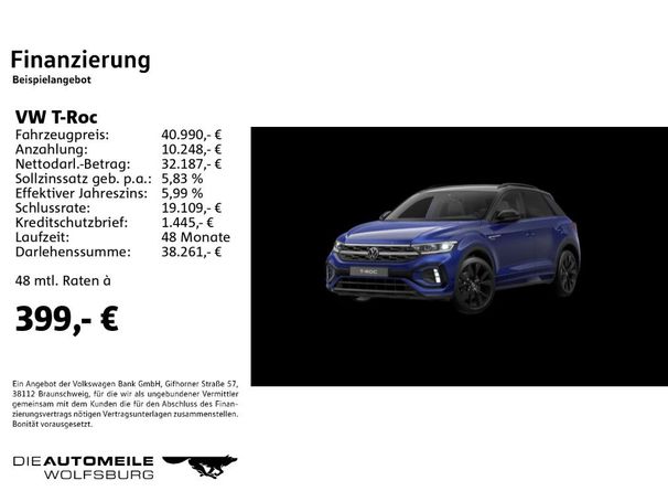 Volkswagen T-Roc 1.5 TSI R-Line DSG 110 kW image number 3