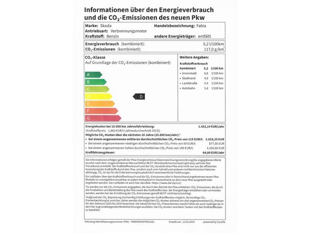 Skoda Fabia 70 kW image number 6