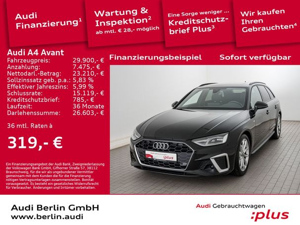 Audi A4 35 TDI S-line Avant 120 kW image number 4