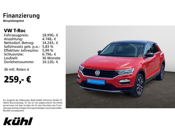 Volkswagen T-Roc 1.0 TSI 85 kW image number 5