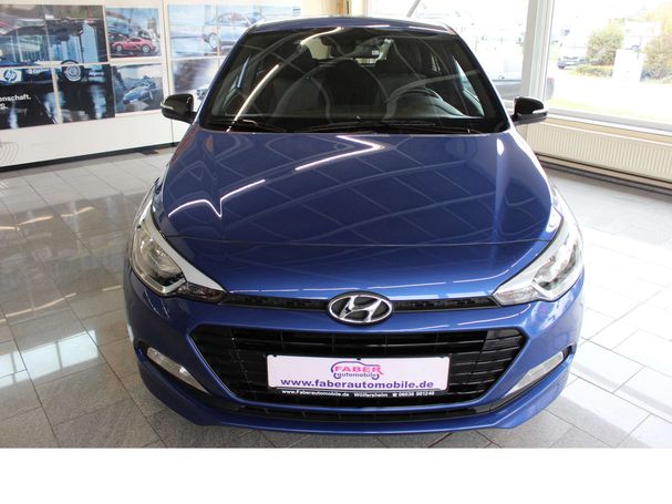 Hyundai i20 Blue 62 kW image number 3