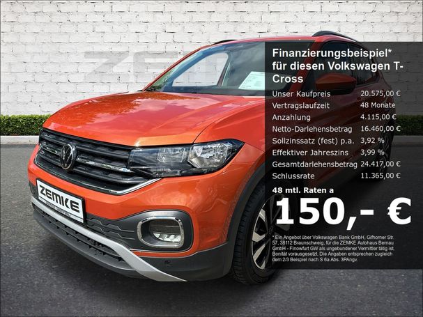 Volkswagen T-Cross 1.0 TSI Active 81 kW image number 6