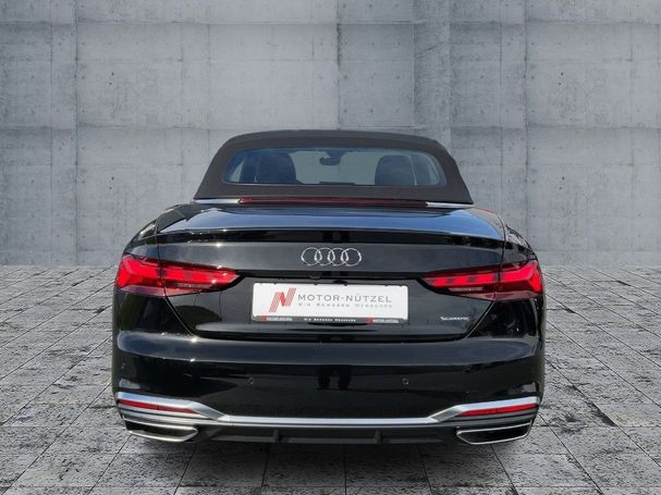 Audi A5 40 TFSI quattro S tronic S-line Cabrio 150 kW image number 4