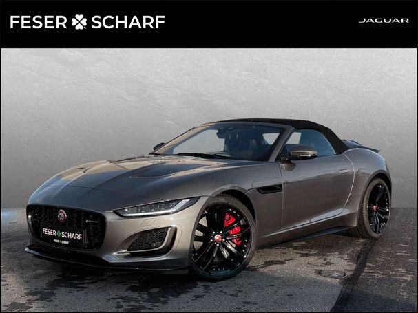 Jaguar F-Type Cabriolet P450 Black 331 kW image number 1