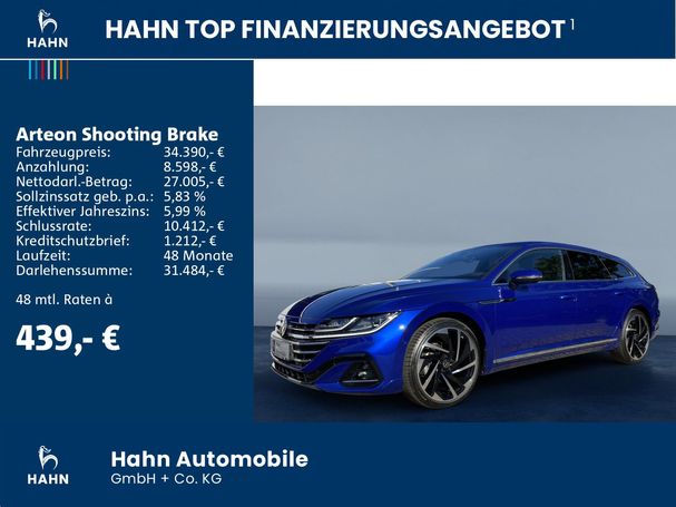 Volkswagen Arteon 2.0 TDI Shooting Brake 147 kW image number 5