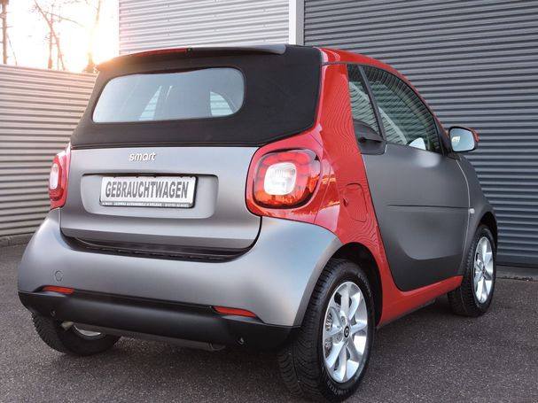 Smart ForTwo Cabrio Passion 66 kW image number 9