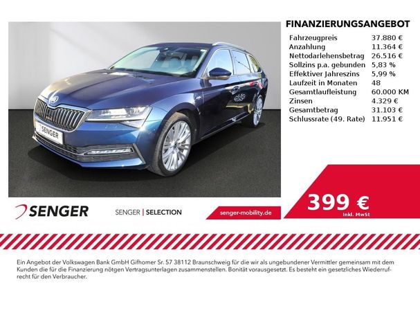 Skoda Superb Combi 2.0 TDI L&K 4x4 147 kW image number 5