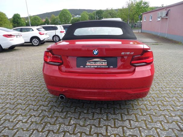 BMW 218d Cabrio 110 kW image number 7