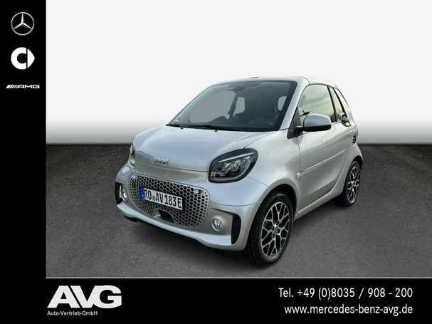 Smart ForTwo cabrio EQ prime 60 kW image number 1