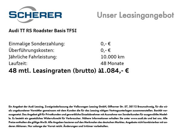 Audi TT RS S tronic 294 kW image number 6