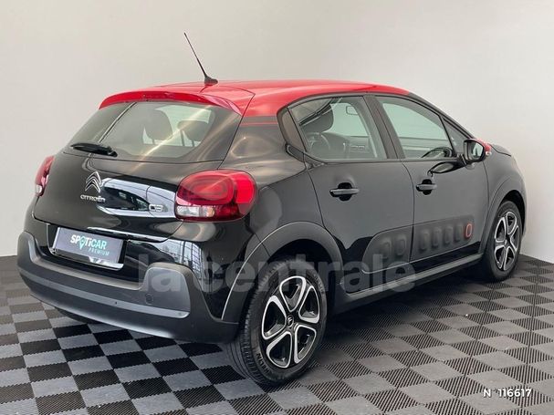 Citroen C3 Pure Tech 82 S&S SHINE 61 kW image number 3