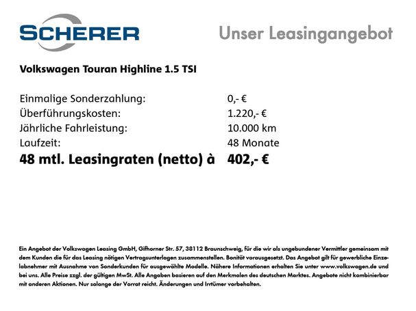 Volkswagen Touran DSG 110 kW image number 6