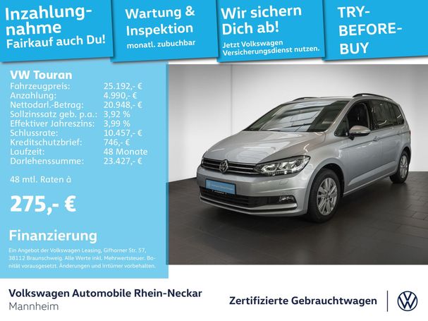 Volkswagen Touran 2.0 TDI Comfortline 85 kW image number 2