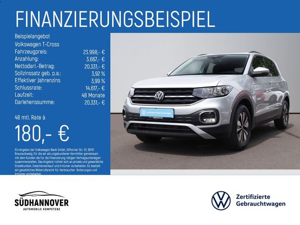 Volkswagen T-Cross 1.0 TSI DSG 81 kW image number 5