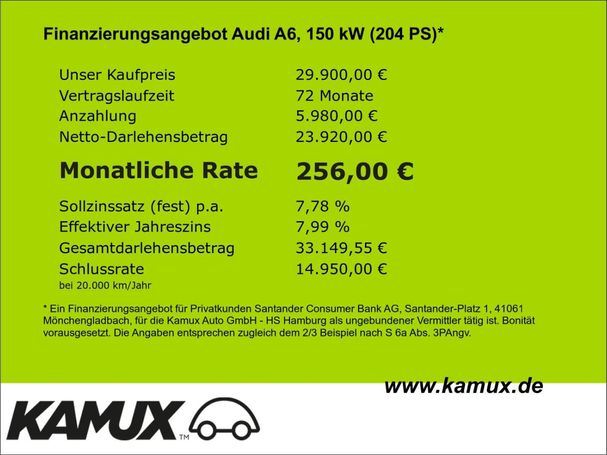 Audi A6 40 TDI S tronic S-line Avant 150 kW image number 2