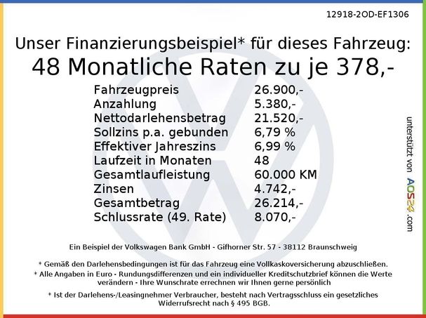 Volkswagen T-Cross 1.0 TSI Life 85 kW image number 13