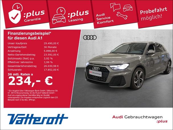 Audi A1 30 TFSI S-line Sportback 81 kW image number 5