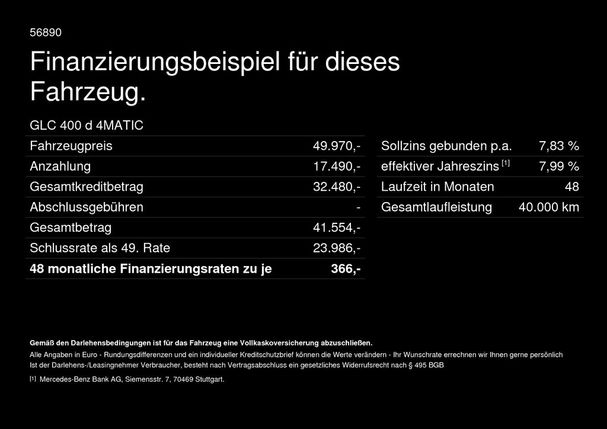 Mercedes-Benz GLC 400 d 243 kW image number 3