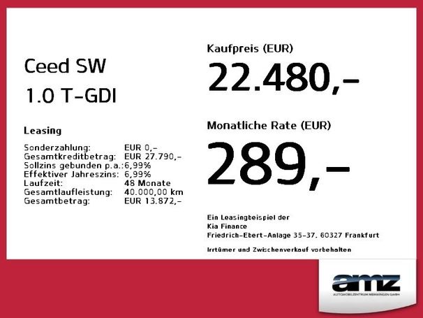 Kia Ceed SW 1.0 T-GDi 88 kW image number 5