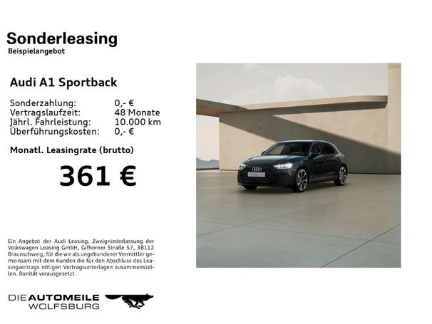 Audi A1 25 TFSI S tronic Sportback 70 kW image number 4