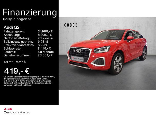 Audi Q2 30 TDI Advanced 85 kW image number 4