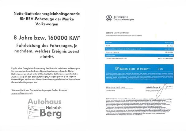 Volkswagen ID.4 109 kW image number 17