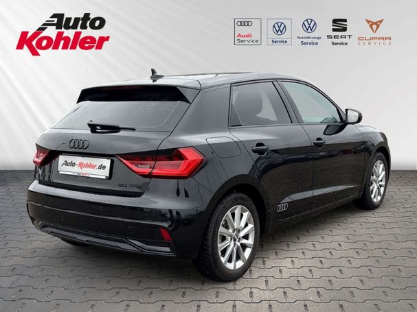 Audi A1 30 TFSI Sportback Advanced 85 kW image number 8