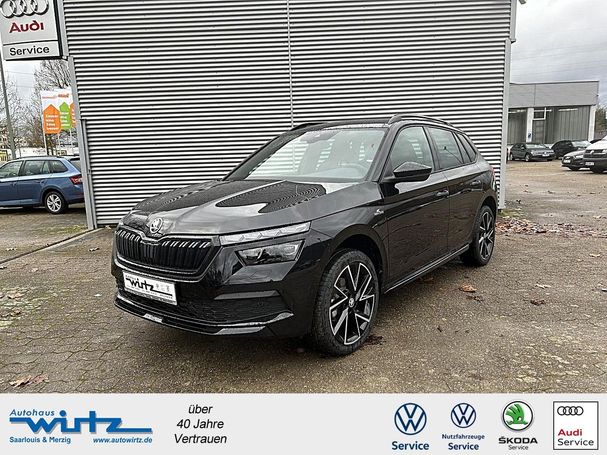 Skoda Kamiq 1.5 TSI DSG Monte Carlo 110 kW image number 1